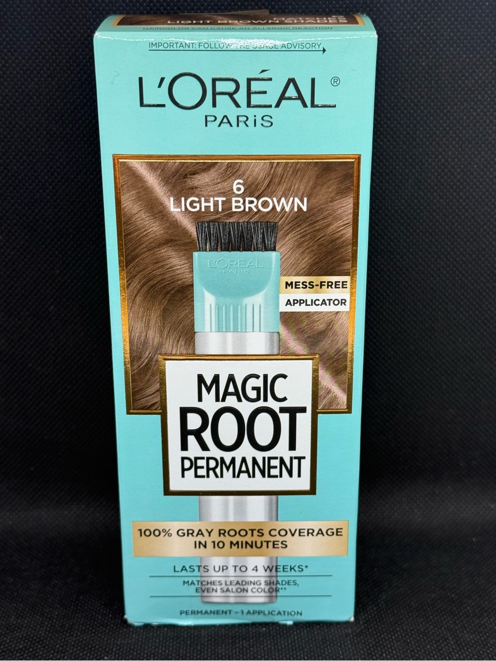 L'Oréal Magic Root Permanent Hair Color — Light Brown (6)